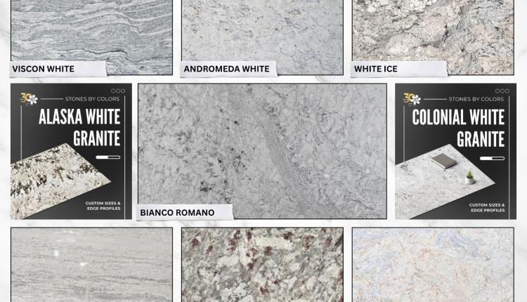 Top 10 Trendy and Attractive Light Colored Granite Countertops