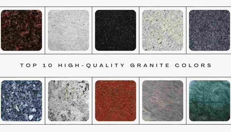 Top 10 High-Quality Granite Colors in India