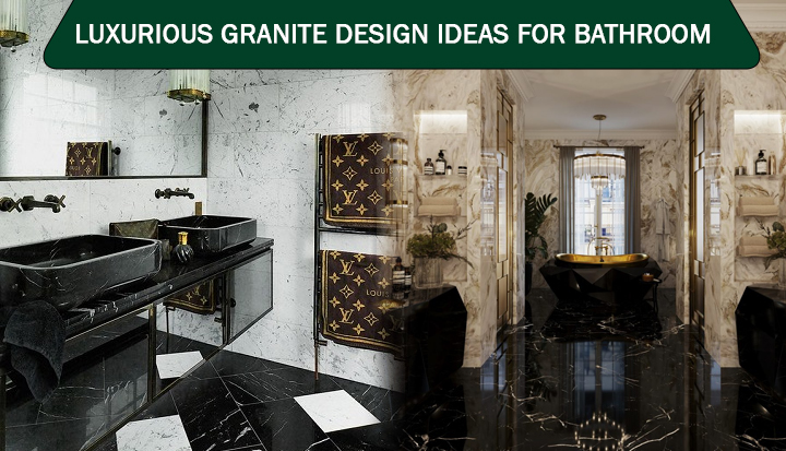10 Luxurious Black Granite Design Ideas for Bathroom